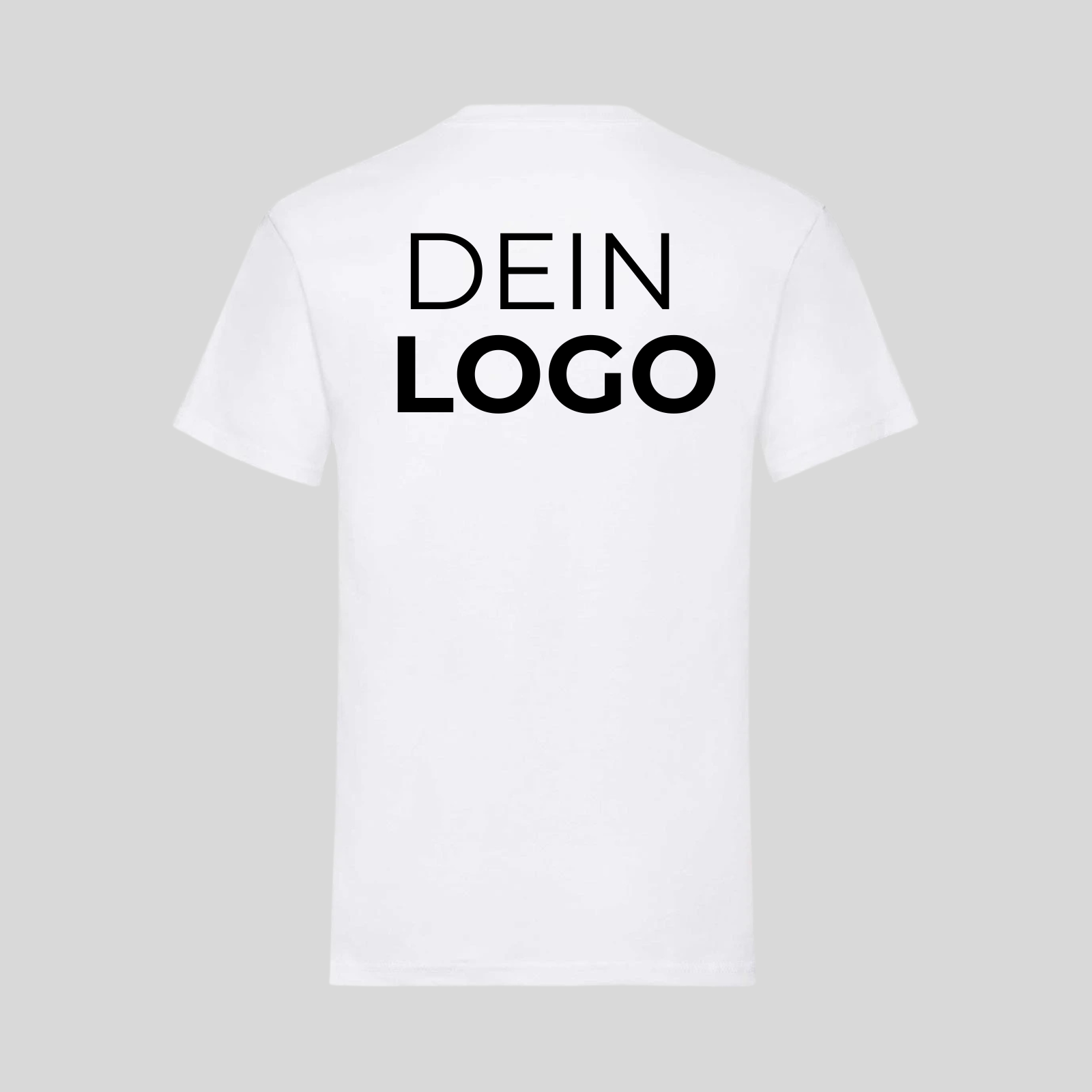 Heavy 195 g/m²  Unisex-T-Shirt  FOL Wunschdruck (Vorne & Hinten)