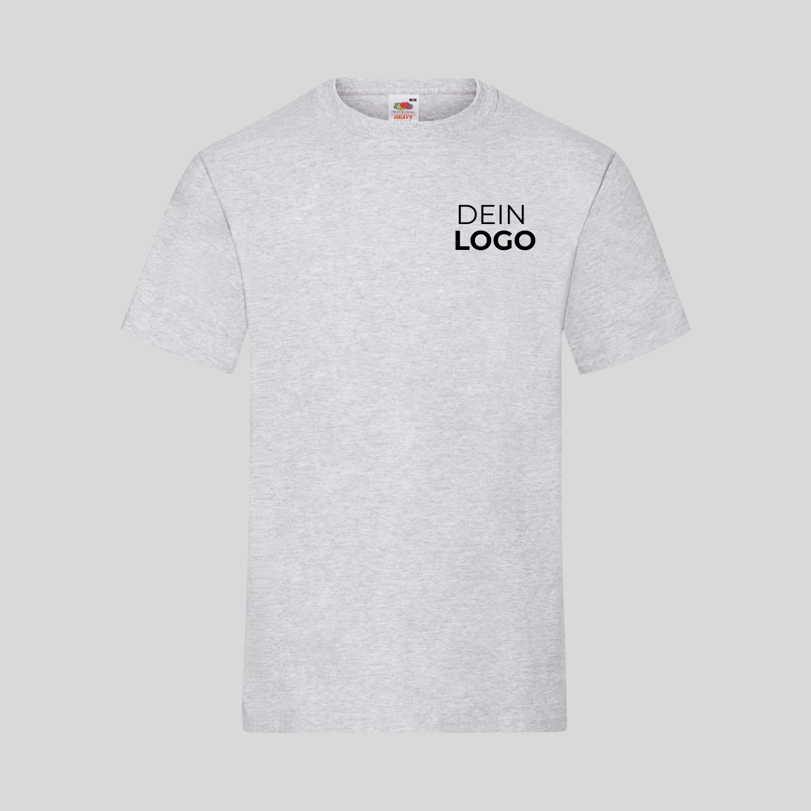 Heavy 195 g/m²  Unisex-T-Shirt  FOL Wunschdruck (Vorne & Hinten)