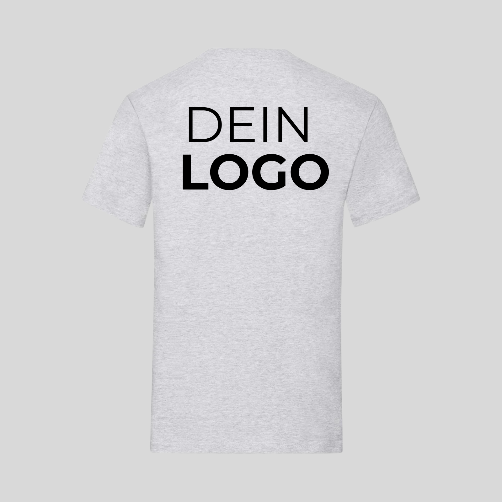 Heavy 195 g/m²  Unisex-T-Shirt  FOL Wunschdruck (Vorne & Hinten)