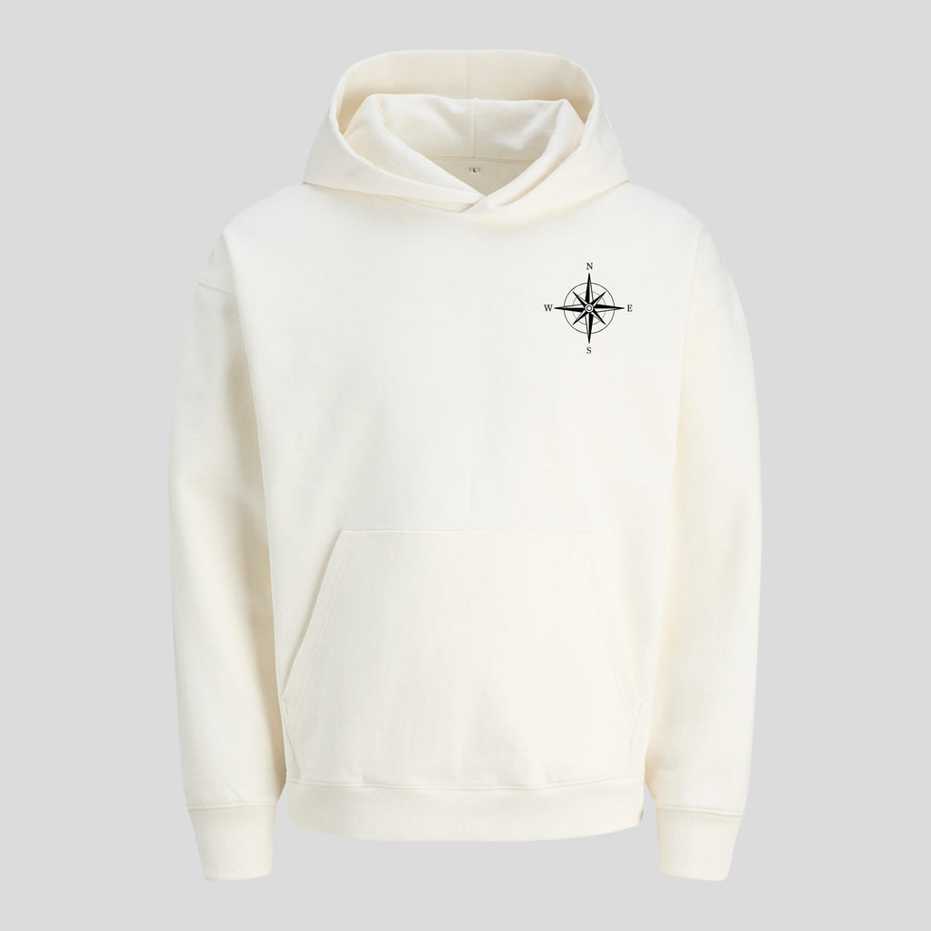 Winterzeit Heavy Hoodie "Intemporal" – Kompass Edition