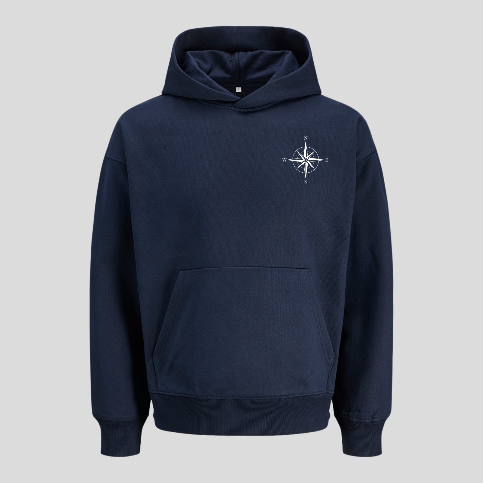 Winterzeit Heavy Hoodie "Intemporal" – Kompass Edition